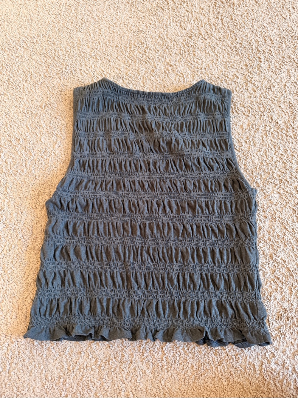 Madewell Smocked Tank Top - Picture 3 of 4